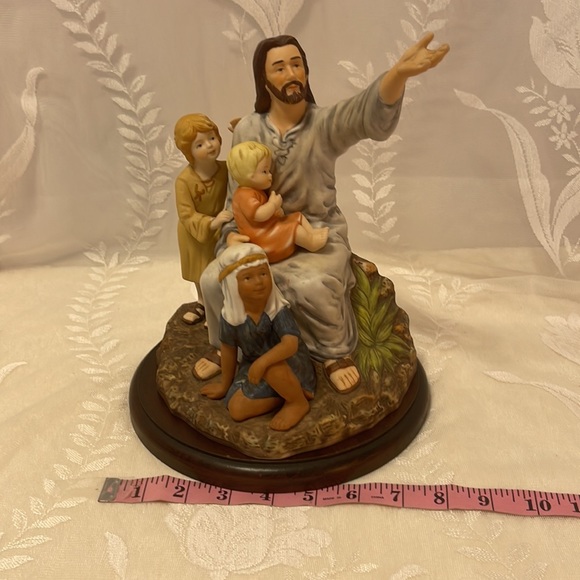 Home Interiors “ Come onto Me” 1989. Masterpiece Porcelain Jesus and Chi… - Picture 7 of 7
